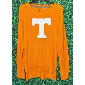 Tennessee Volunteers Vols Orange Textured Long Sleeve Shirt Power T Women’s XL